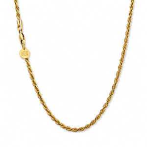 Rope Chain – 3mm – 18k Gold