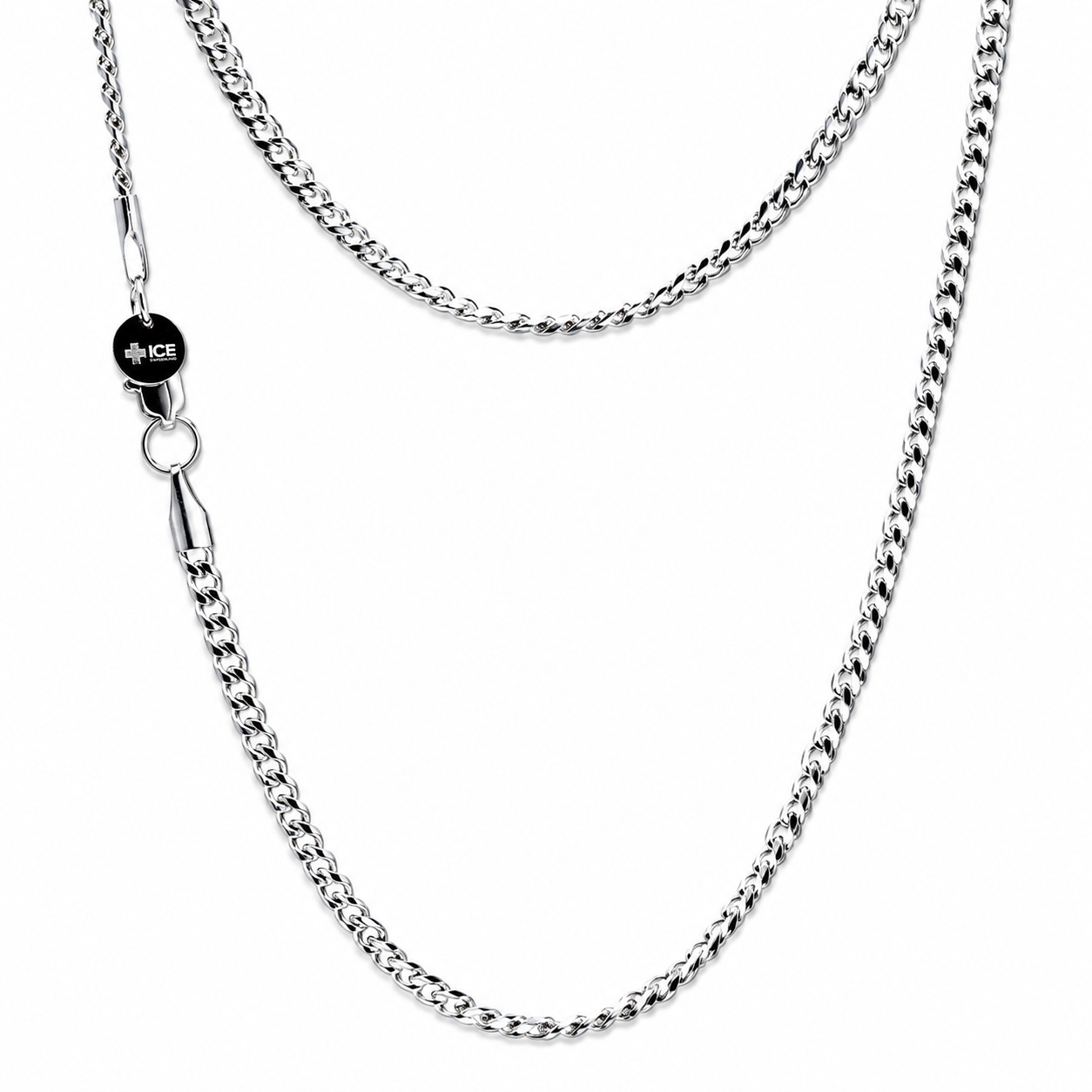Miami Cuban Link Chain – 3mm – Weissgold