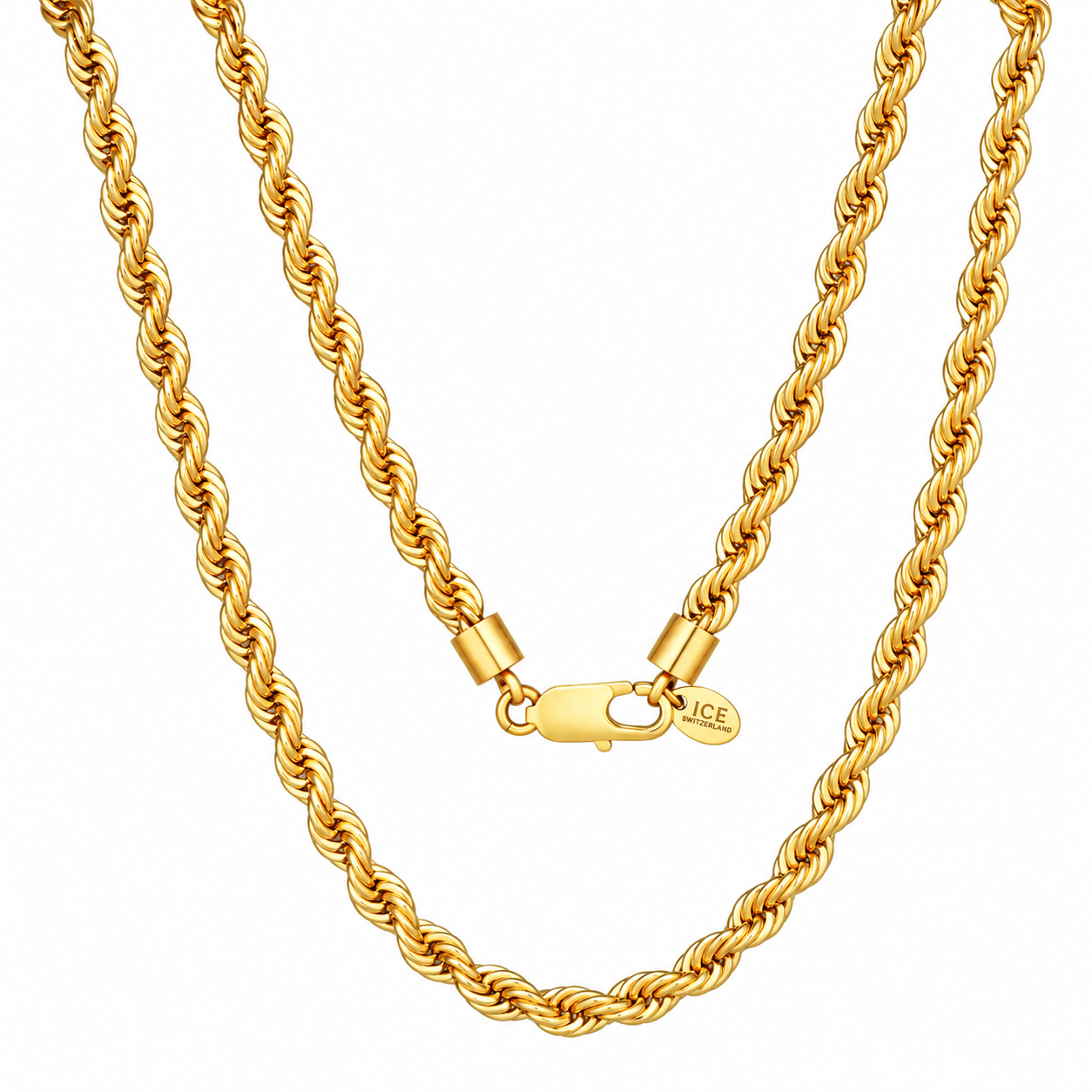 Rope Chain – 5mm – 18k Gold